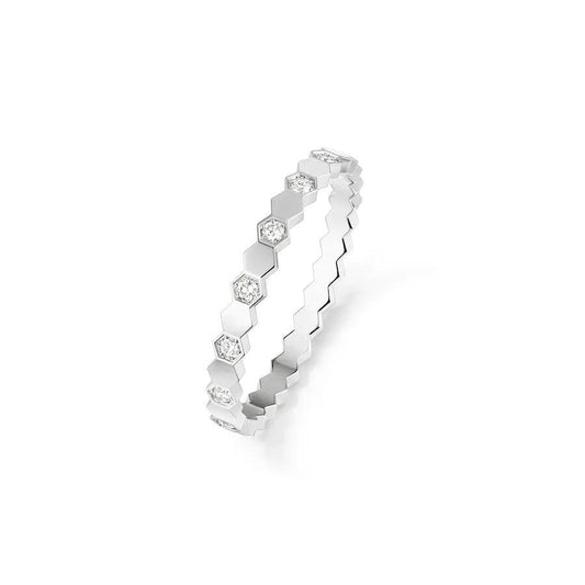 Mystic BEE LOVE RING SILVER DIAMOND