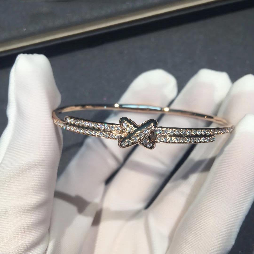 Mystic JEUX DE BRACELET DIAMONDS PINK GOLD