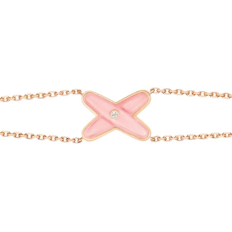 Mystic JEUX BRACELET PINK MOP PINK GOLD 1 DIAMOND