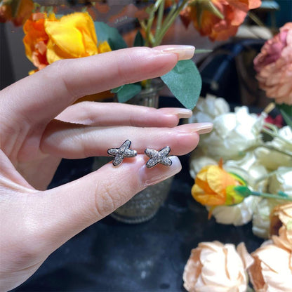 Mystic JEUX DE SILVER DIAMOND EARRINGS