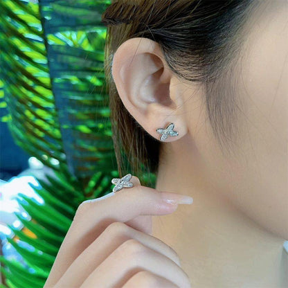 Mystic JEUX DE SILVER DIAMOND EARRINGS
