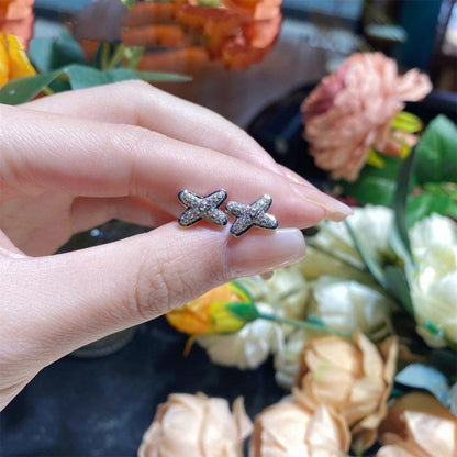 Mystic JEUX DE SILVER DIAMOND EARRINGS