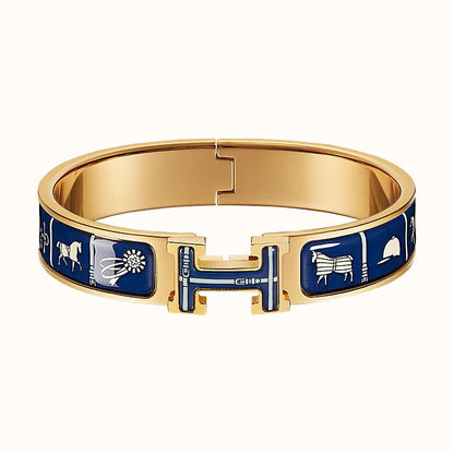 Mystic H COUVERTURES DARK BLUE BRACELET