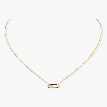 [Mystic]MOVE UNO DIAMOND NECKLACE