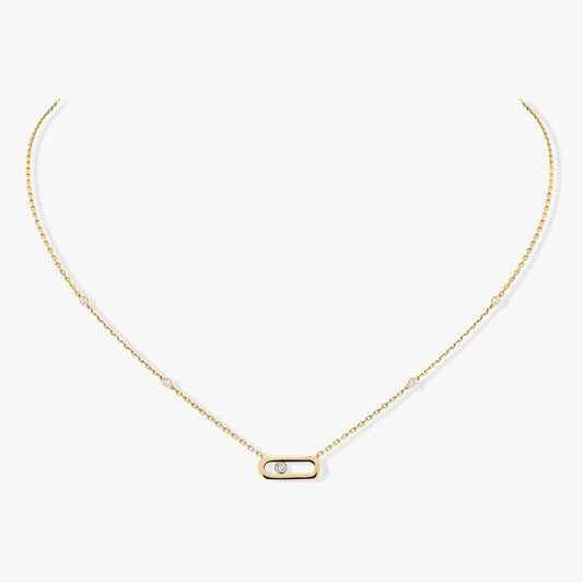 [Mystic]MOVE UNO DIAMOND NECKLACE