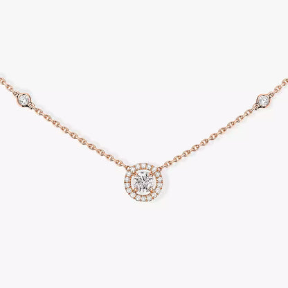 [Mystic]Diamond Necklace 0,20ct Brilliant Shape Joy