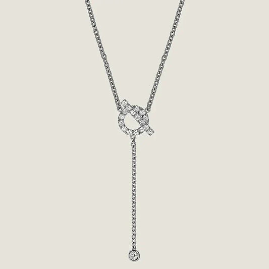 Mystic FINESSE SILVER DIAMOND NECKLACE