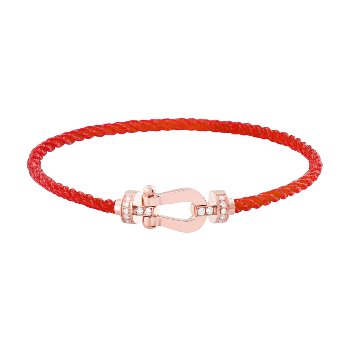 Mystic FORCE 10 HALF DIAMOND PINK GOLD RED CORDERI LARGE AND MEDIUM MODEL