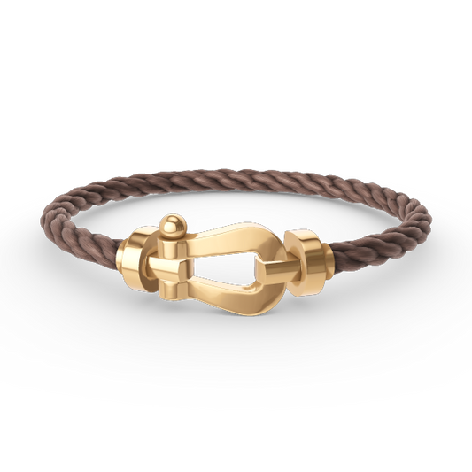Mystic FORCE LARGE HORSESHOE NO DIAMOND BRACELET GOLD