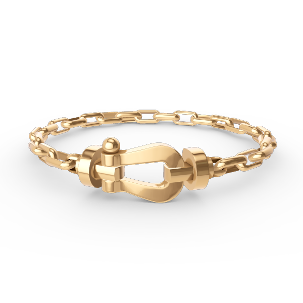Mystic FORCE LARGE HORSESHOE CLASP  METAL BRACELET