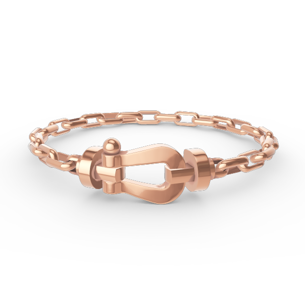 Mystic FORCE LARGE HORSESHOE CLASP  METAL BRACELET