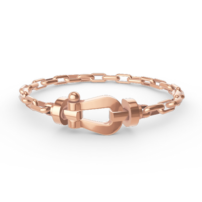Mystic FORCE LARGE HORSESHOE CLASP  METAL BRACELET