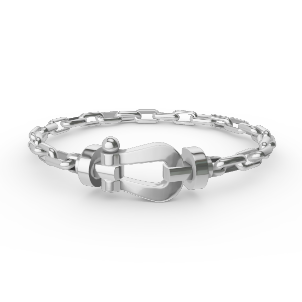 Mystic FORCE LARGE HORSESHOE CLASP  METAL BRACELET
