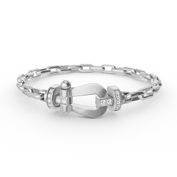 Mystic FORCE LARGE HORSESHOE CLASP  METAL BRACELET