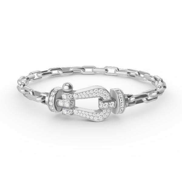 Mystic FORCE LARGE HORSESHOE CLASP  METAL BRACELET