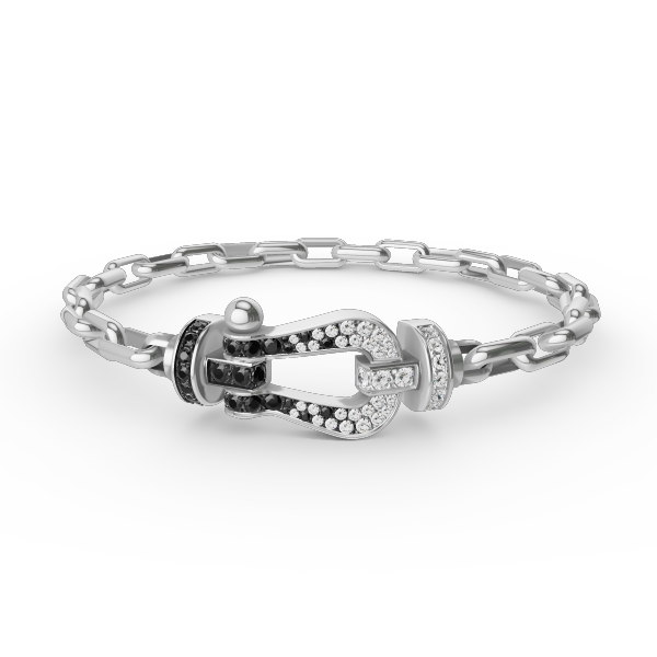 Mystic FORCE LARGE HORSESHOE CLASP  METAL BRACELET