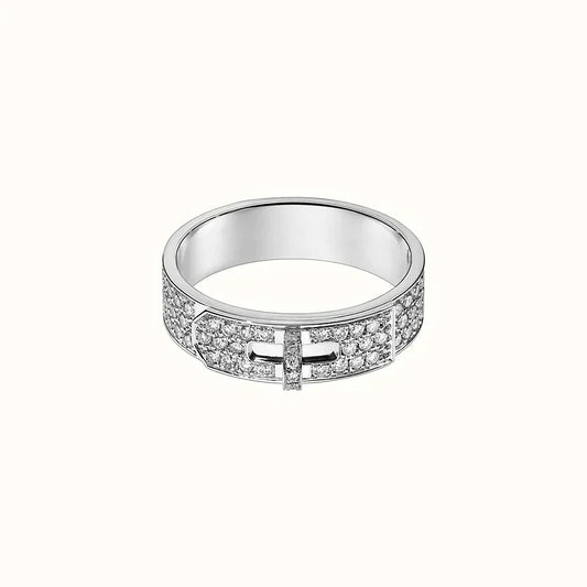 Mystic KELLY SILVER DIAMOND RING