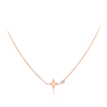 Mystic BLOSSOM PENDANT PINK GOLD AND DIAMOND