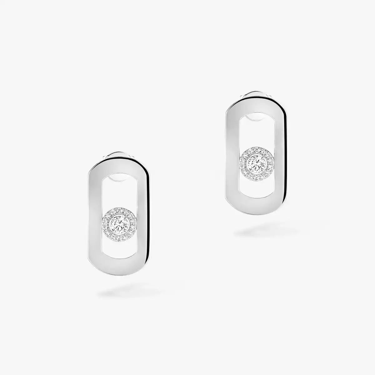 [Mystic]So Move Diamond Earrings in Yellow Gold