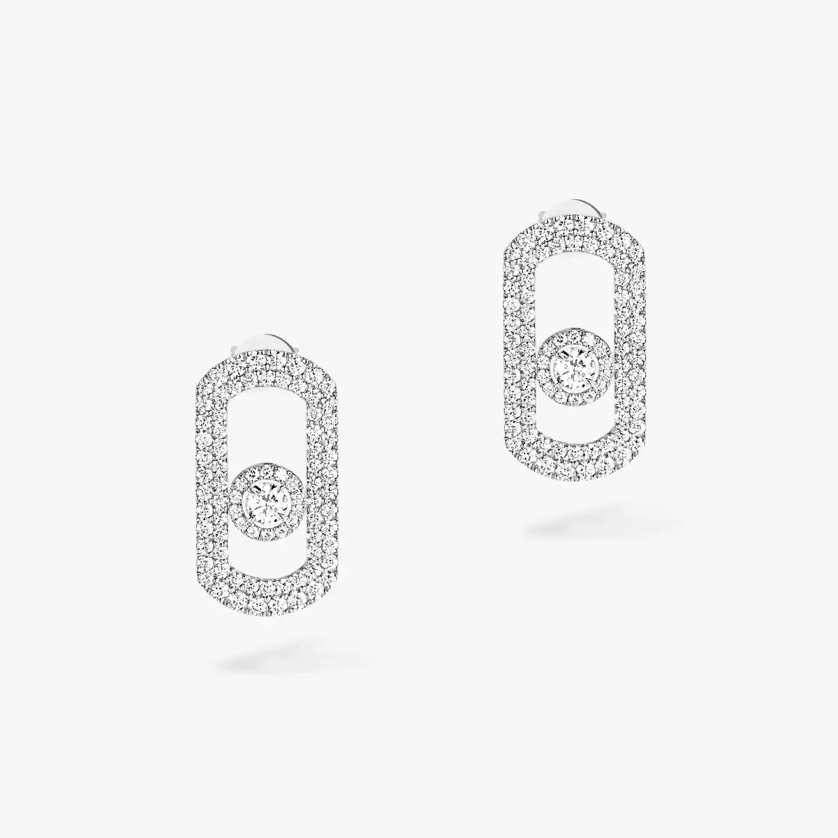 [Mystic]So Move Pave_-Set Diamond Earrings in Silver