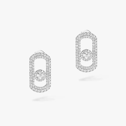 [Mystic]So Move Pave_-Set Diamond Earrings in Silver