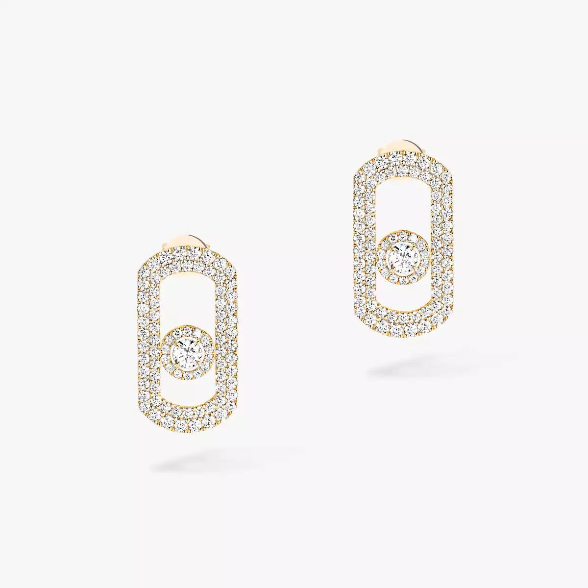 [Mystic]So Move Pave_-Set Diamond Earrings in Silver
