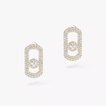 [Mystic]So Move Pave_-Set Diamond Earrings in Silver
