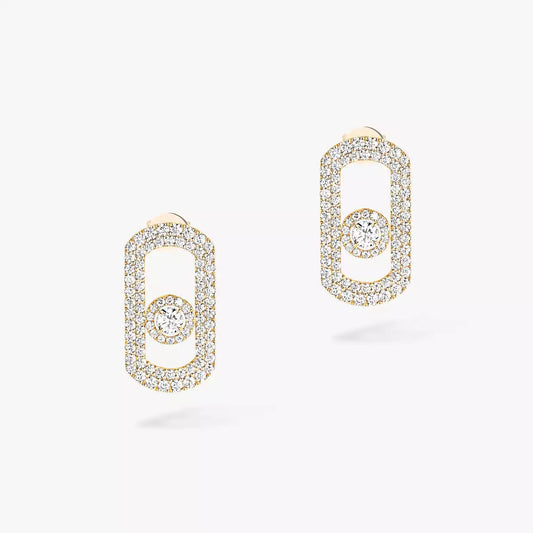 [Mystic]So Move Pave_-Set Diamond Earrings in Silver