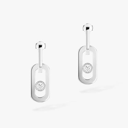 [Mystic]So Move XL Diamond Pendant Earrings