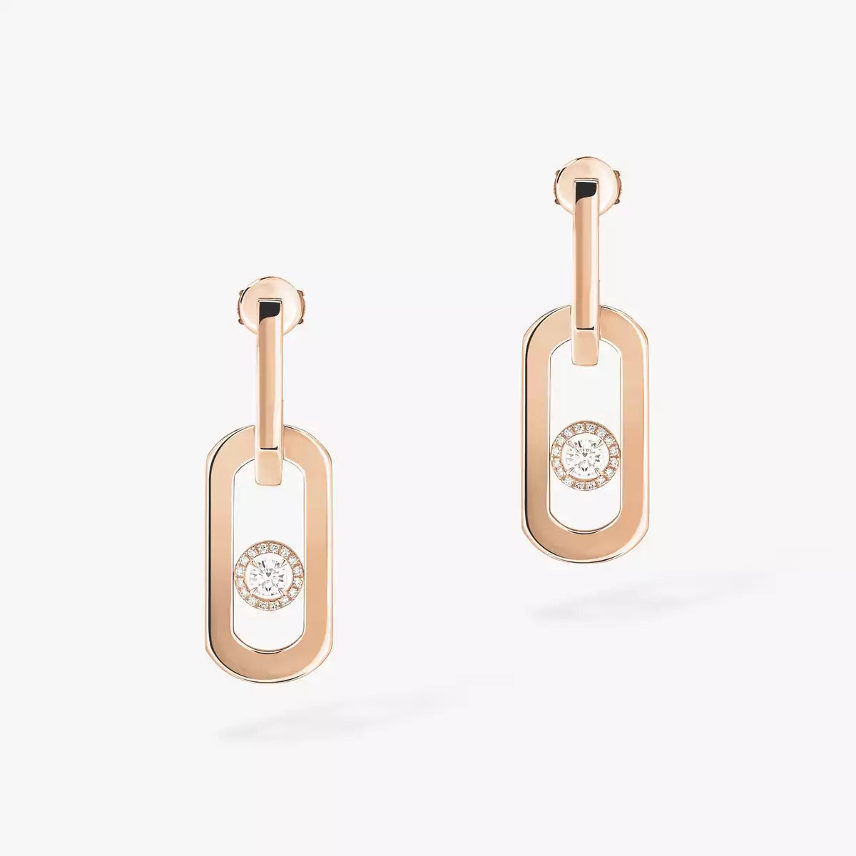 [Mystic]So Move XL Diamond Pendant Earrings