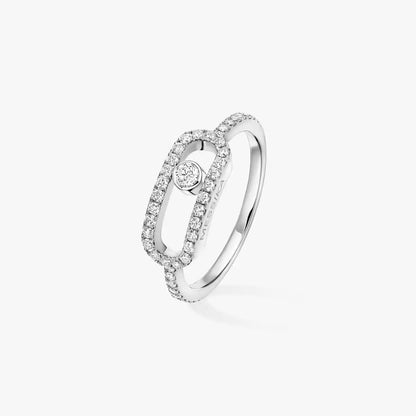 [Mystic]Move Uno Diamond Ring in Gold