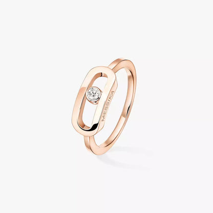 [Mystic]Move Uno Diamond Ring in Gold