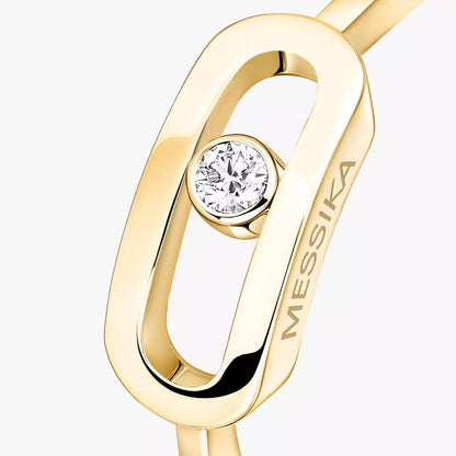 [Mystic]Move Uno Diamond Ring in Gold