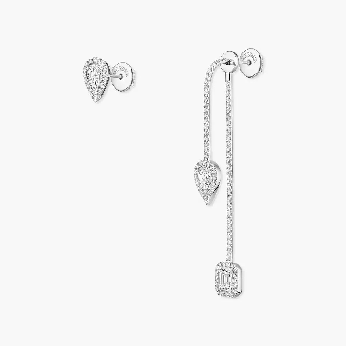 [Mystic]Diamond Drop Earrings My Twin