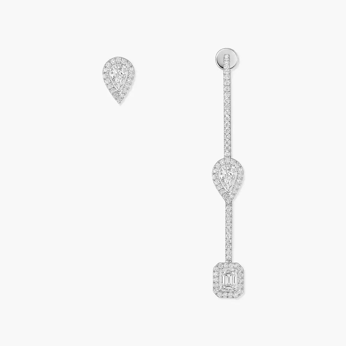 [Mystic]Diamond Drop Earrings My Twin