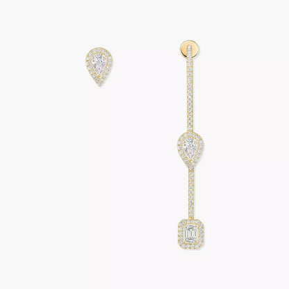 [Mystic]Diamond Drop Earrings My Twin