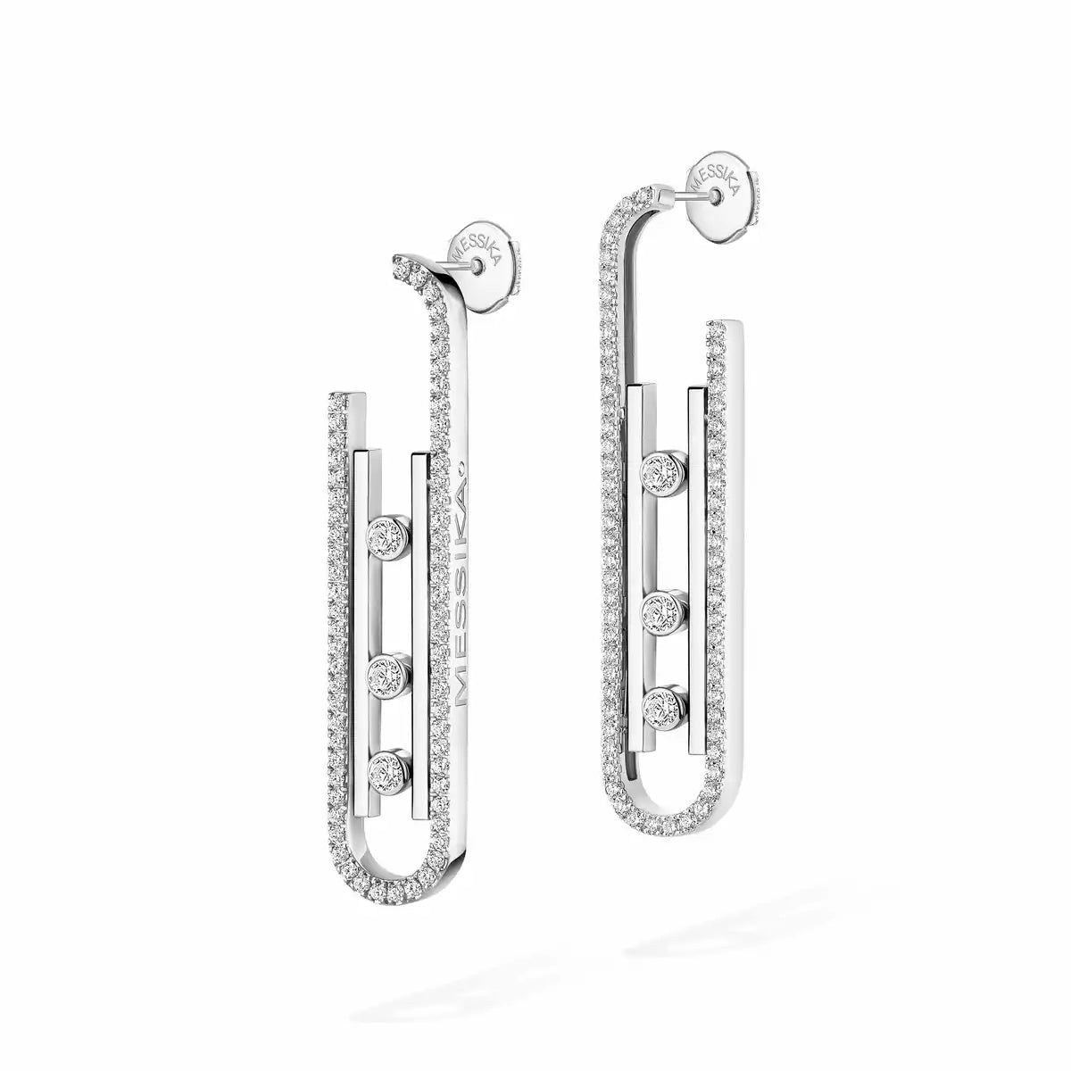 [Mystic]Diamond Pendant Earrings Move 10Th