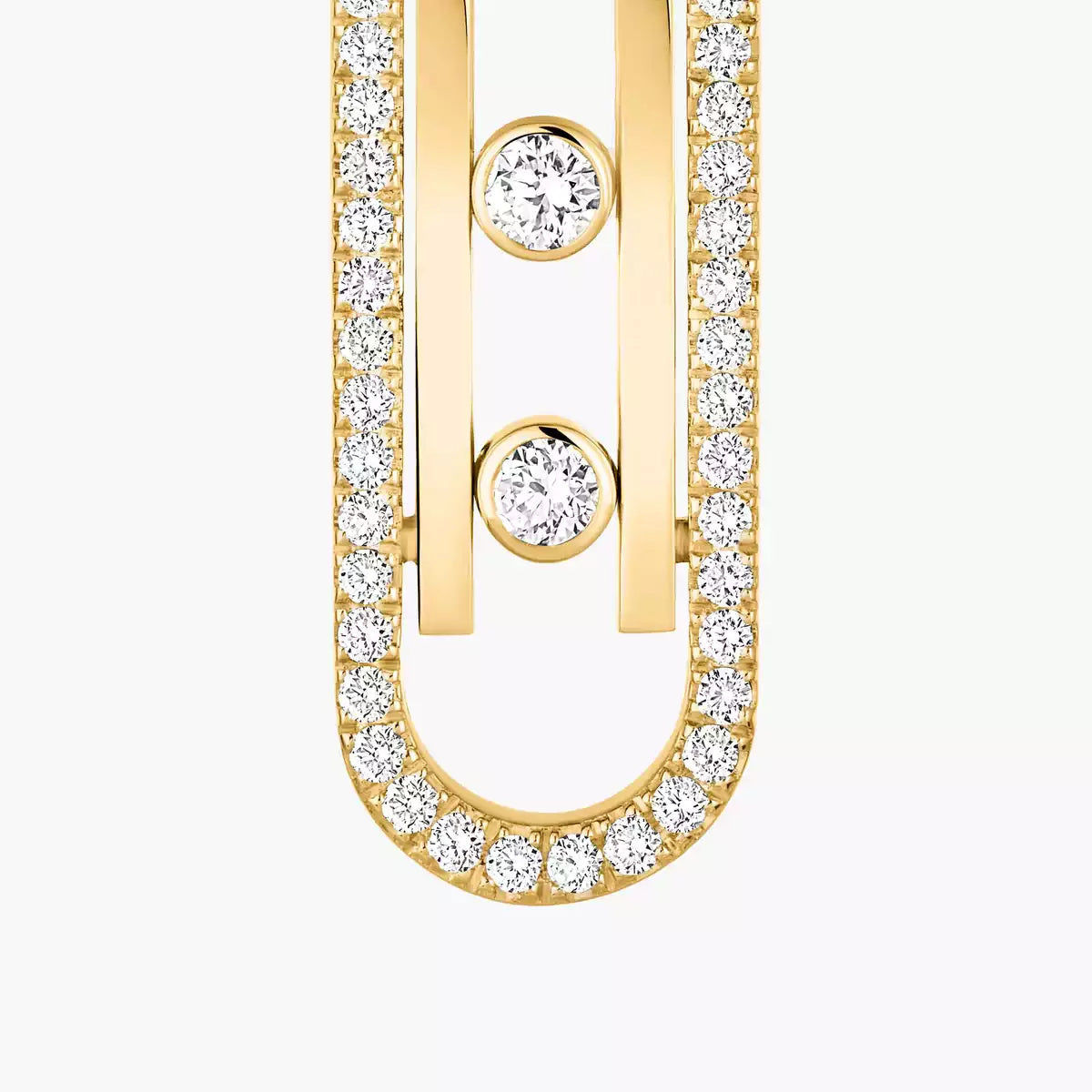 [Mystic]Diamond Pendant Earrings Move 10Th