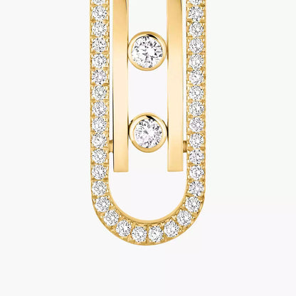 [Mystic]Diamond Pendant Earrings Move 10Th