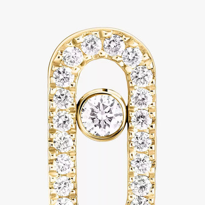 [Mystic]Move Uno Diamond Earrings