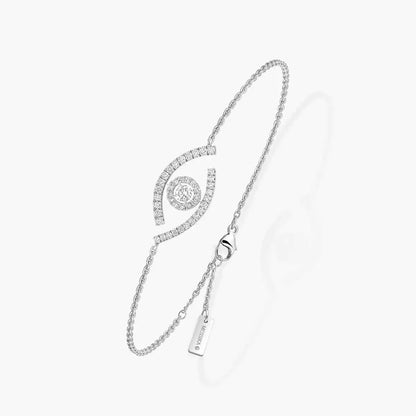 [Mystic]Lucky Eye Pave-Set Diamond Bracelet