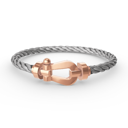 Mystic FORCE LARGE HORSESHOE NO DIAMOND BRACELET ROSE GOLD