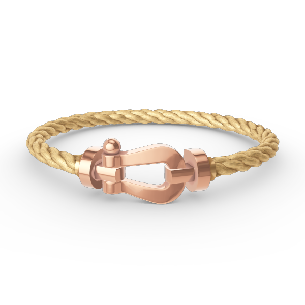 Mystic FORCE LARGE HORSESHOE NO DIAMOND BRACELET ROSE GOLD