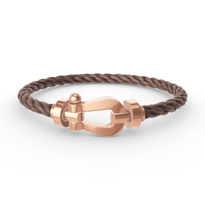 Mystic FORCE LARGE HORSESHOE NO DIAMOND BRACELET ROSE GOLD