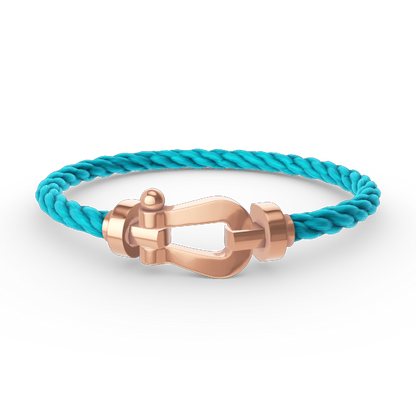 Mystic FORCE LARGE HORSESHOE NO DIAMOND BRACELET ROSE GOLD