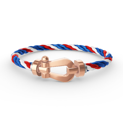 Mystic FORCE LARGE HORSESHOE NO DIAMOND BRACELET ROSE GOLD