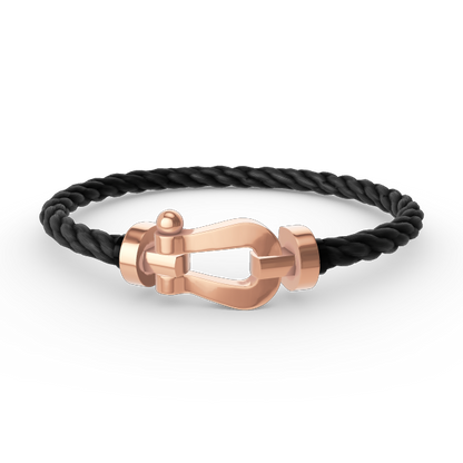 Mystic FORCE LARGE HORSESHOE NO DIAMOND BRACELET ROSE GOLD