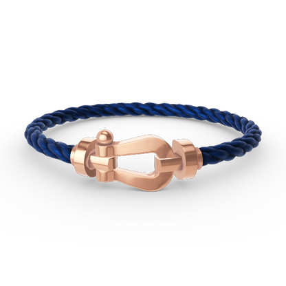 Mystic FORCE LARGE HORSESHOE NO DIAMOND BRACELET ROSE GOLD