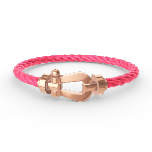 Mystic FORCE LARGE HORSESHOE NO DIAMOND BRACELET ROSE GOLD