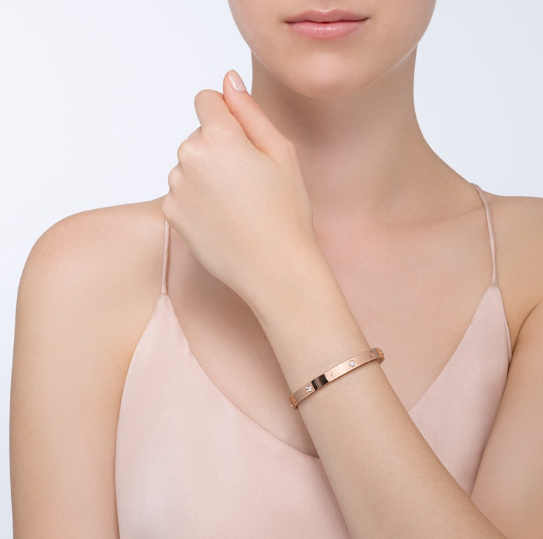 Mystic LOVE BRACELET 6.1MM 4 DIAMONDS